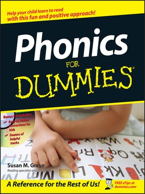 cover image of Phonics for Dummies